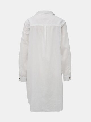 Biela ľahká dlhá košeľa Dorothy Perkins