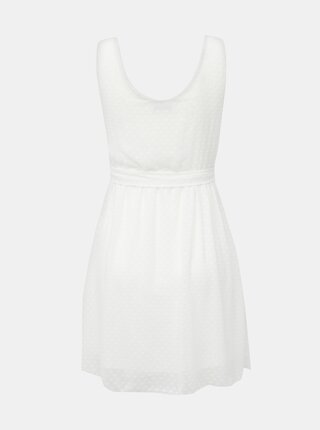 Biele bodkované šaty Haily´s Melody