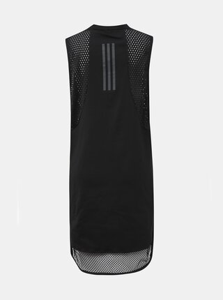 Čierne šaty adidas Performance