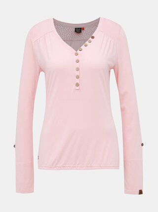 Rúžové dámske tričko Ragwear Pinch Solid