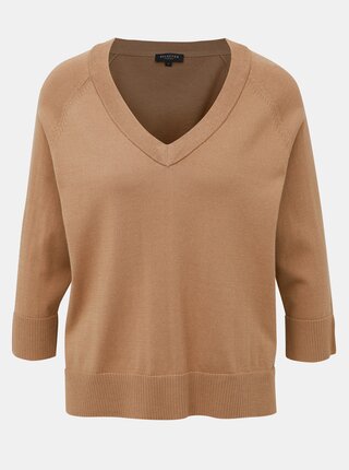 Hnedý sveter Selected Femme Thea
