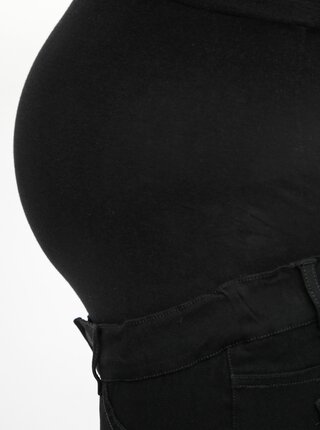 Čierne tehotenské jeggings Mama.licious Sanibel