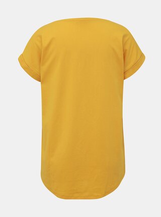 Žlté basic tričko VILA Dreamers