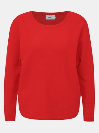 Červený sveter ONLY Leah
