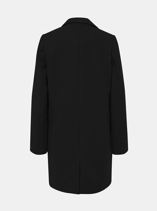 Čierny dámsky zimný kabát s prímesou vlny Alcott