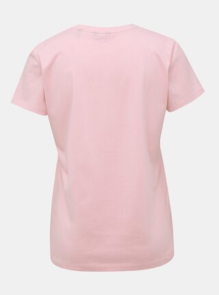 Rúžové dámske basic tričko GANT