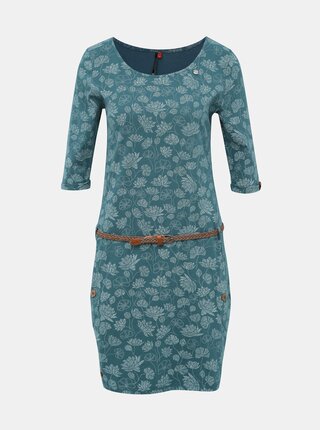 Modré vzorované šaty Ragwear Tanya Print