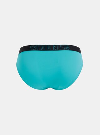 Tyrkysový spodný diel plaviek Calvin Klein Underwear