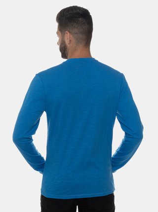 Modré pánske tričko s gombíkmi SAM 73