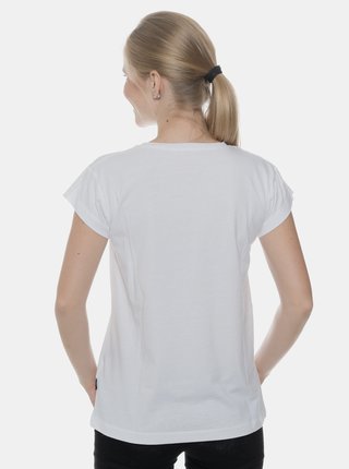 Biele dámske tričko s potlačou SAM 73