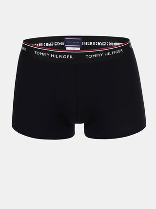 Sada tří pánských bokových boxerek v černé barvě Tommy Hilfiger Underwear
