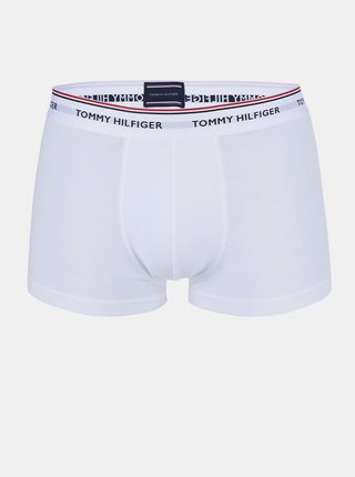 Sada tří pánských bokových boxerek v bílé barvě Tommy Hilfiger Underwear
