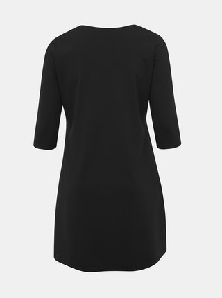 Čierne basic šaty ONLY CARMAKOMA Jennifer