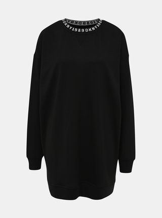Čierna nočná košeľa DKNY