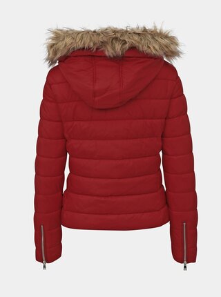 Červená dámska zimná bunda Alcott