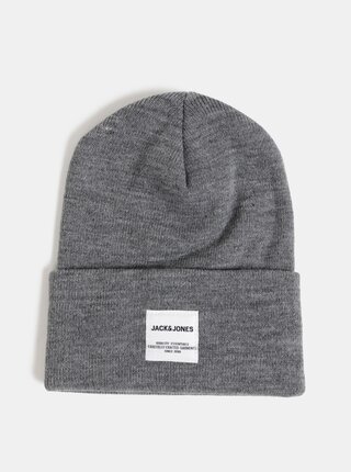 Šedá čapica Jack & Jones Clong