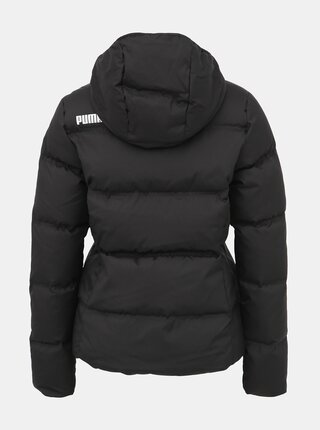 Čierna dámska zimná prešívaná bunda Puma Essentials