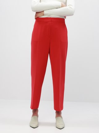 Červené dámské kalhoty Tommy Hilfiger