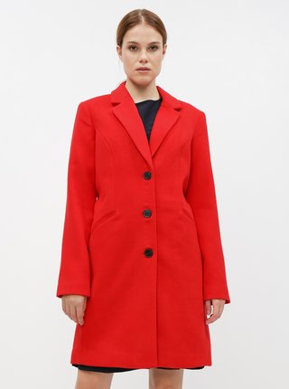Červený kabát VERO MODA Cala