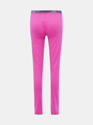 Rúžové dámske termo nohavice LOAP Petula