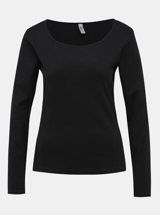 Čierne dámske basic tričko Haily´s Donna