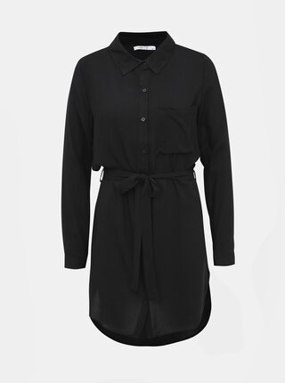 Čierne košeľové šaty Haily´s Sarina
