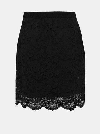 Čierna krajková sukňa Zizzi Nellie