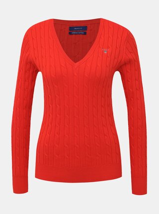 Červený dámsky sveter GANT