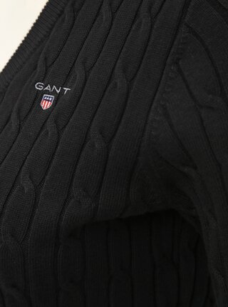 Čierny dámsky sveter GANT