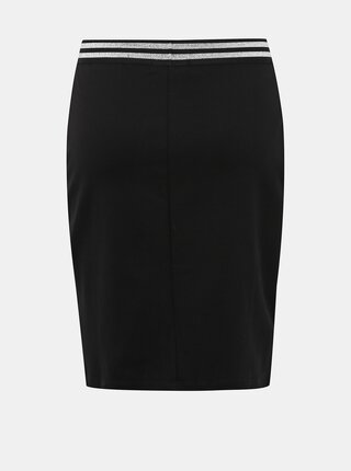 Čierna vzorovaná sukňa Desigual Fal Craig