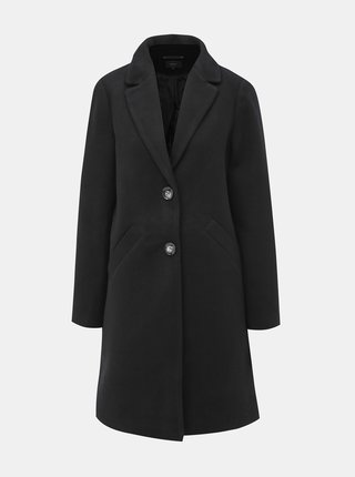Čierny kabát ONLY Veronica