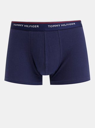 Sada tří pánských boxerek v bílé, červené a modré barvě Tommy Hilfiger Underwear