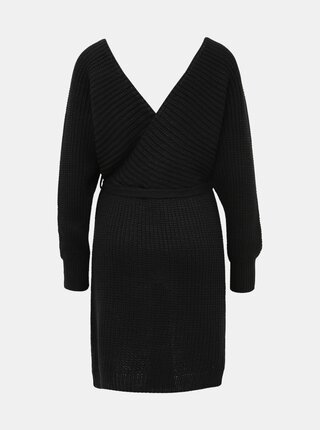 Čierne svetrové šaty Haily´s Mely