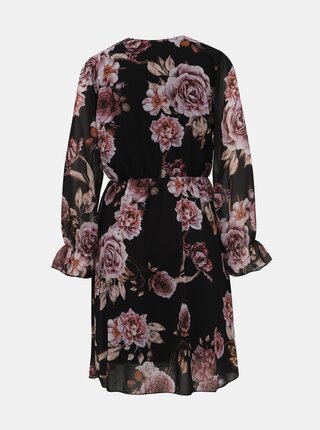 Čierne kvetované šaty Haily´s Marica