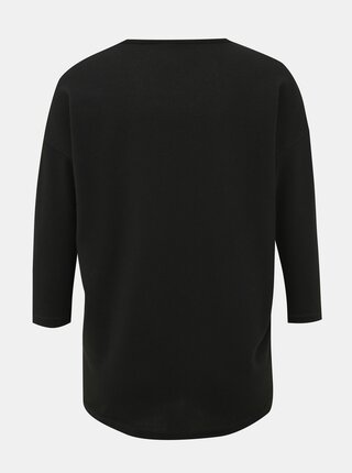 Čierny dámsky sveter s korálkami Haily´s Fiona