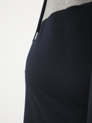 Tmavomodré tehotenské mikinové šaty Mama.licious Ester