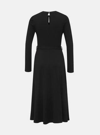 Čierne midi šaty Dorothy Perkins