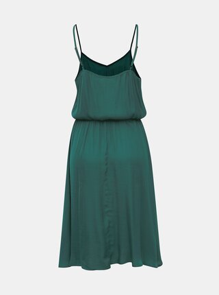Zelené šaty na ramienka Jacqueline de Yong