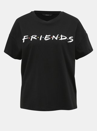 Čierne tričko ONLY Friends