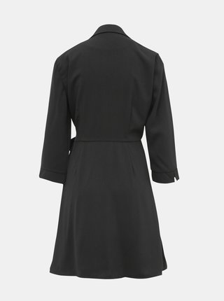 Čierne zavinovacie šaty VILA Dwell
