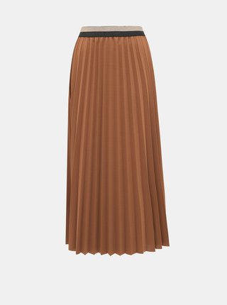 Hnedá maxi sukňa Haily´s Anaya