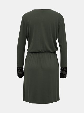 Zelené rebrované šaty Jacqueline de Yong Molly