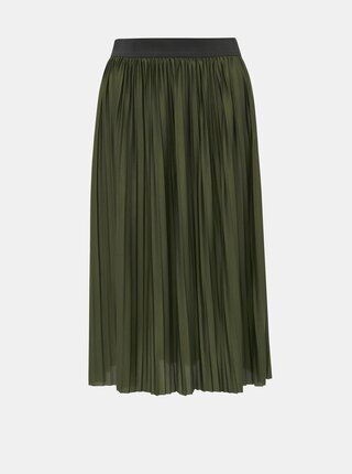 Zelená plisovaná sukňa Jacqueline de Yong Aboa