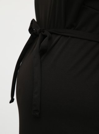 Čierne tehotenské šaty Mama.licious Alaia