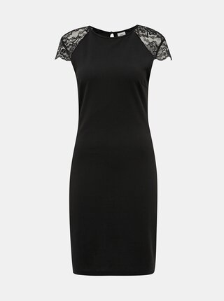 Čierne púzdrové šaty Jacqueline de Yong Pranaya