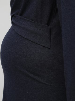 Tmavomodré tehotenské šaty Mama.licious Selena