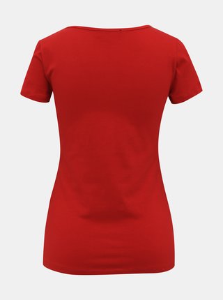 Červené dámske basic tričko ZOOT Dora