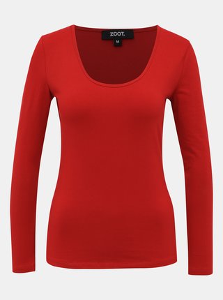 Červené dámske basic tričko ZOOT Jane