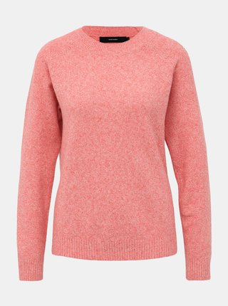 Rúžový sveter VERO MODA Doffy