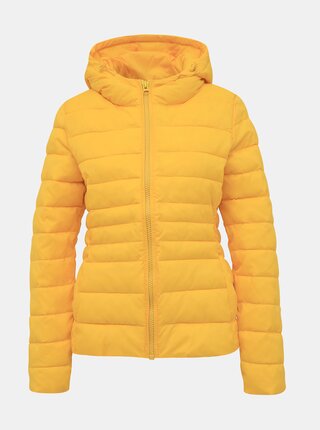 Žltá dámska prešívaná zimná bunda Haily´s Dora